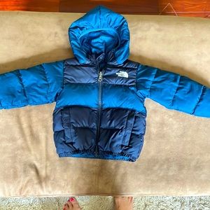 North Face reversible down winter coat (toddler)